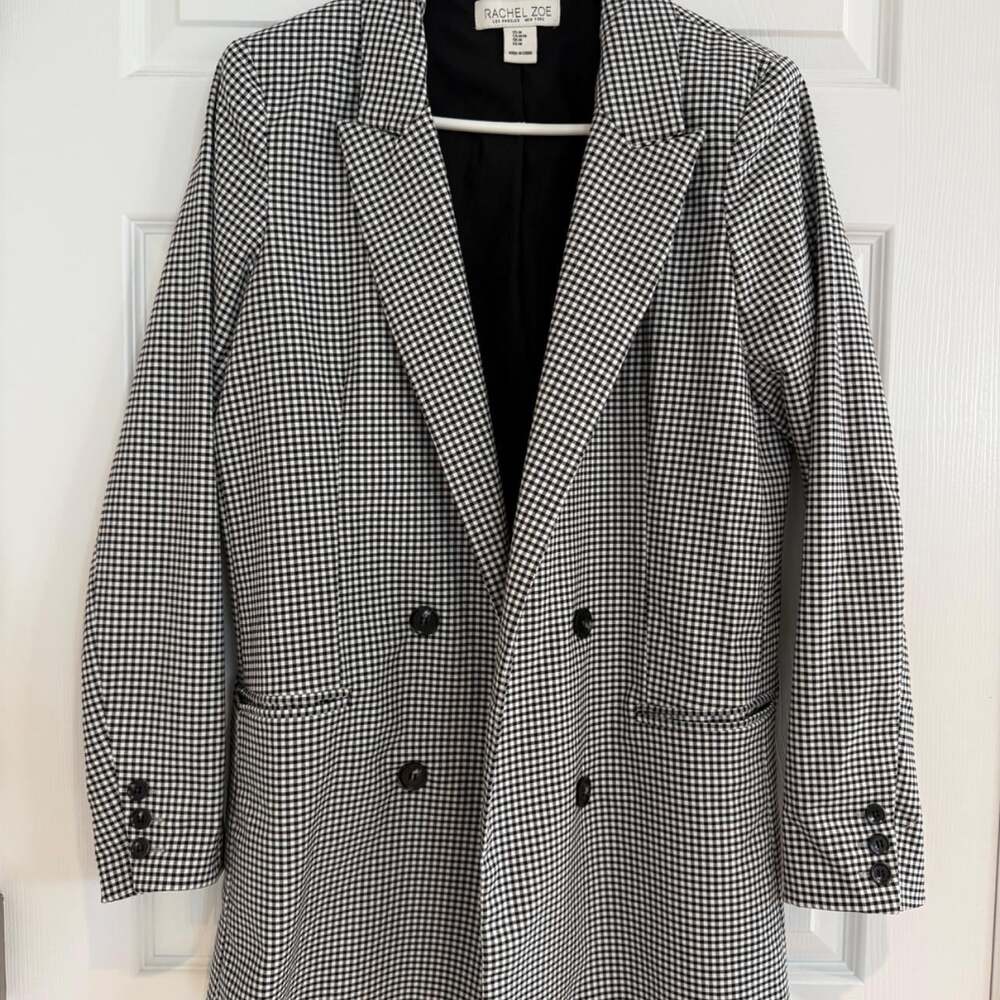Rachel Zoe Women's Black and White Jacket